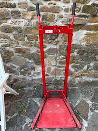 Carrello alza damigiane