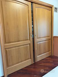 Porta Scrigno doppia anta scorrevole . 