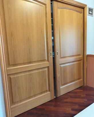 Porta Scrigno doppia anta scorrevole . 