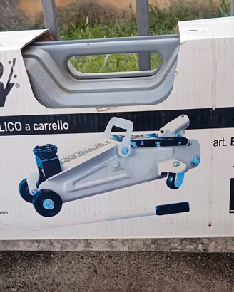 CRICCO IDRAULICO A CARRELLO 2 TONN. CON VALIGETTA