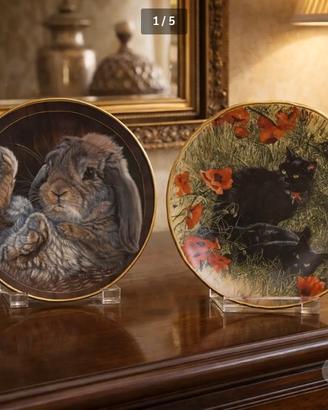 Piatti Bradford Exchange numerati vintage