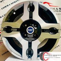 4 cerchi in lega originali raggio 14 fiat panda