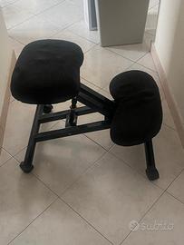 Sedia ergonomica inginocchiatoio professionale con
