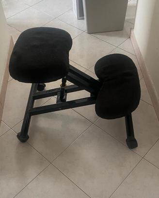 Sedia ergonomica inginocchiatoio professionale con