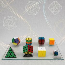 Set di 8 Cubi di Rubik di varie forme