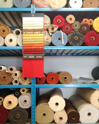 Tessuti per arredamento in stock 