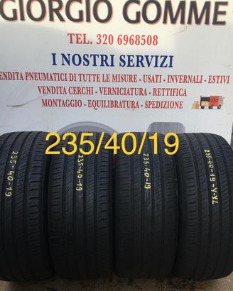 Gomme usate 235/40/19 in pronta consegna