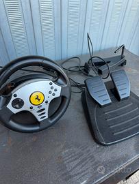 Volante con pedali playstation 2