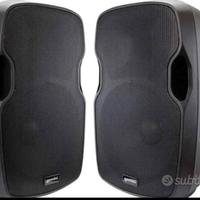 COPPIA CASSE ATTIVE 2000W GEMINI 