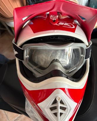 CASCO  per moto cross /pitbike
