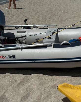 Gommone honda honwave t30 motore e carrello