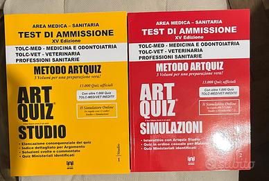 Libri per il test d’ammissione