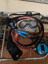 Attrezzatura sub completa