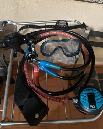 Attrezzatura sub completa