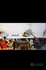 macchina da cucire taglia e cuci