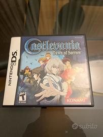 CASTLEVANIA DAWN OF SORROW  3DS DS nintendo