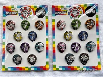 ONE PIECE STAMPEDE - BUTTON BADGE SPILLE PIN 2019 