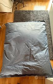 pouf "Luxury", XXL, 380 litri, 140 x 180 cm