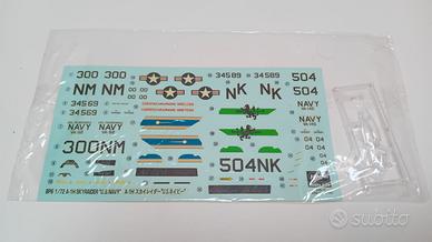 Decal Hasegawa A-1H Skyraider Scala 1/72