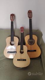 Set 3 chitarre classiche Bontempi bambini