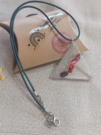 Collane con ciondolo in resina