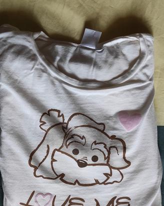 camicia da notte gravidanza e allattamento 