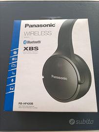 Cuffie Panasonic XBS RB-HF420B color Black
