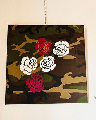 Dipinto “GUNS & ROSES” di Bixio Fabr Braghieri