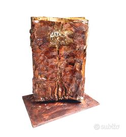 Libro d'artista The Game fatto a mano 12 X 15 X 19