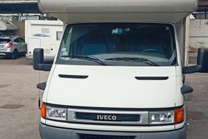 mansardato Iveco Muller texas 7 posti letto 