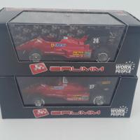LOT 2 BRUMM 1/43 FERRARI 126 C4 ARNOUX-ALBORETO #2