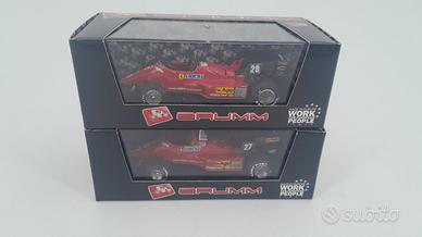 LOT 2 BRUMM 1/43 FERRARI 126 C4 ARNOUX-ALBORETO #2