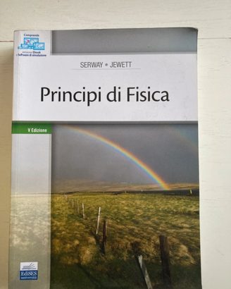 Libro università Principi di Fisica