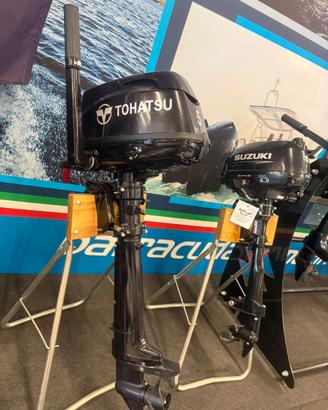 MOTORE TOHATSU 5 HP 4 TEMPI GAMBO LUNGO