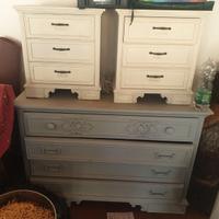 Comodini e cassettiera