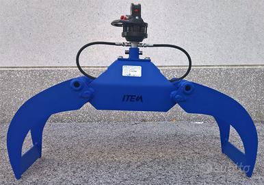 Pinza Legna 110cm IPL1100D+ Rotatore Idraulico 10