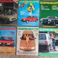 Riviste Quattroruote anno 1983
