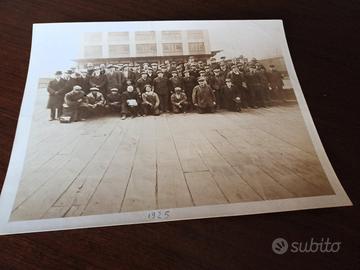 foto industriale stabilimento Ansaldo Genova 1925