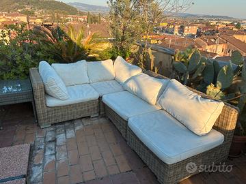 Divano da giardino