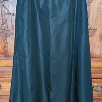 Completo da sera nero gonna lunga e corpetto 