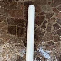 Tubo stufa bianco Ø11 cm – lunghezza 1 metro