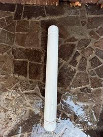 Tubo stufa bianco Ø11 cm – lunghezza 1 metro