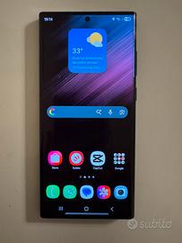 Samsung galaxy S22 ultra 256 nero.