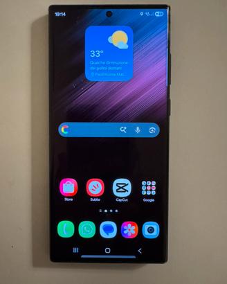 Samsung galaxy S22 ultra 256 nero.