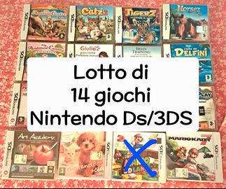 14 giochi per Nintendo DS e 3DS 