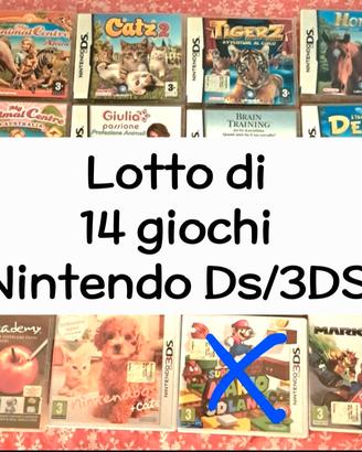 14 giochi per Nintendo DS e 3DS 