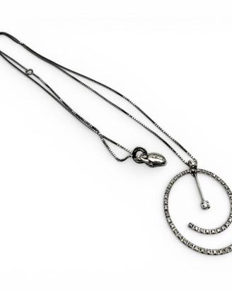 Collana Salvini in oro bianco 750  diamanti