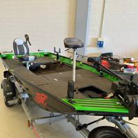 Barca pesca allumino bass boat