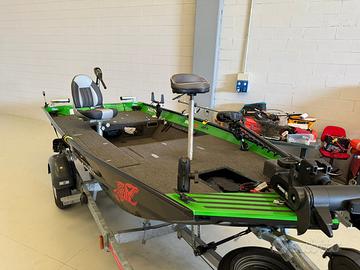 Barca pesca allumino bass boat