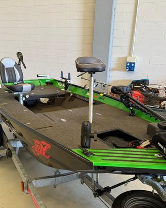 Barca pesca allumino bass boat